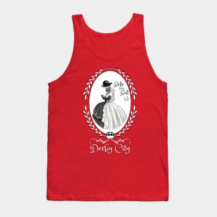 Derby City Collection: Belle of the Ball 8 (Red) Tank Top